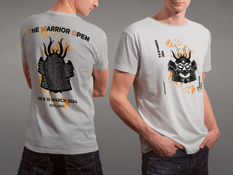 PRE-ORDER: OFFICIAL THE WARRIOR OPEN 2024 - EVENT T-SHIRT