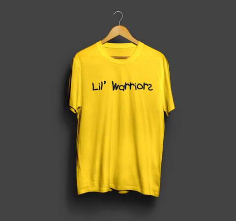 OFFICIAL LIL' WARRIORS TEE - YELLOW